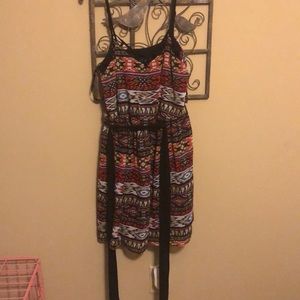 Tribal shirt sundress